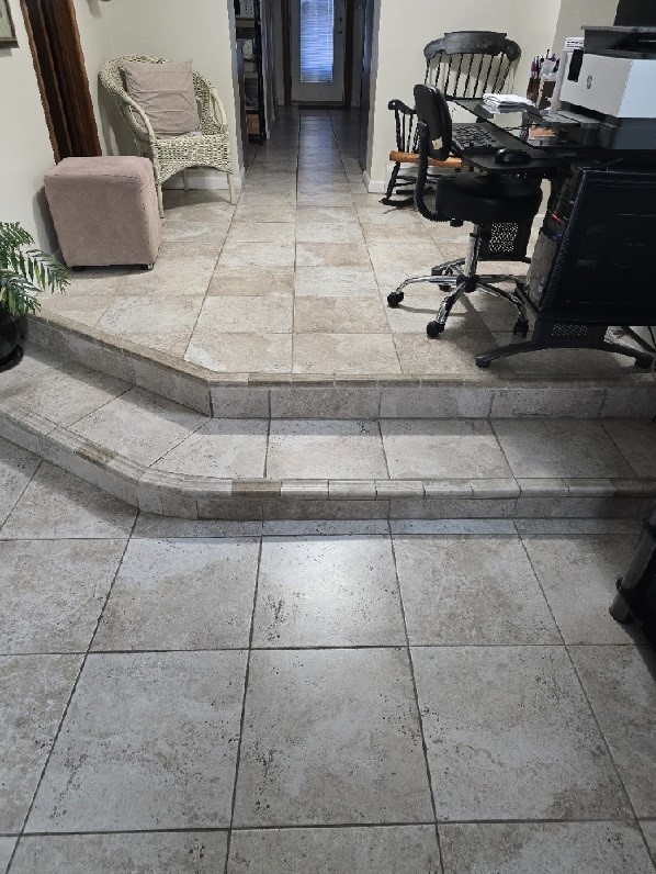 Interior project - porcelain tile